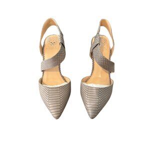✨New✨ Vince Camuto Calin Asymmetrical Slingback Strap, Pointed Toe Pump | 8.5